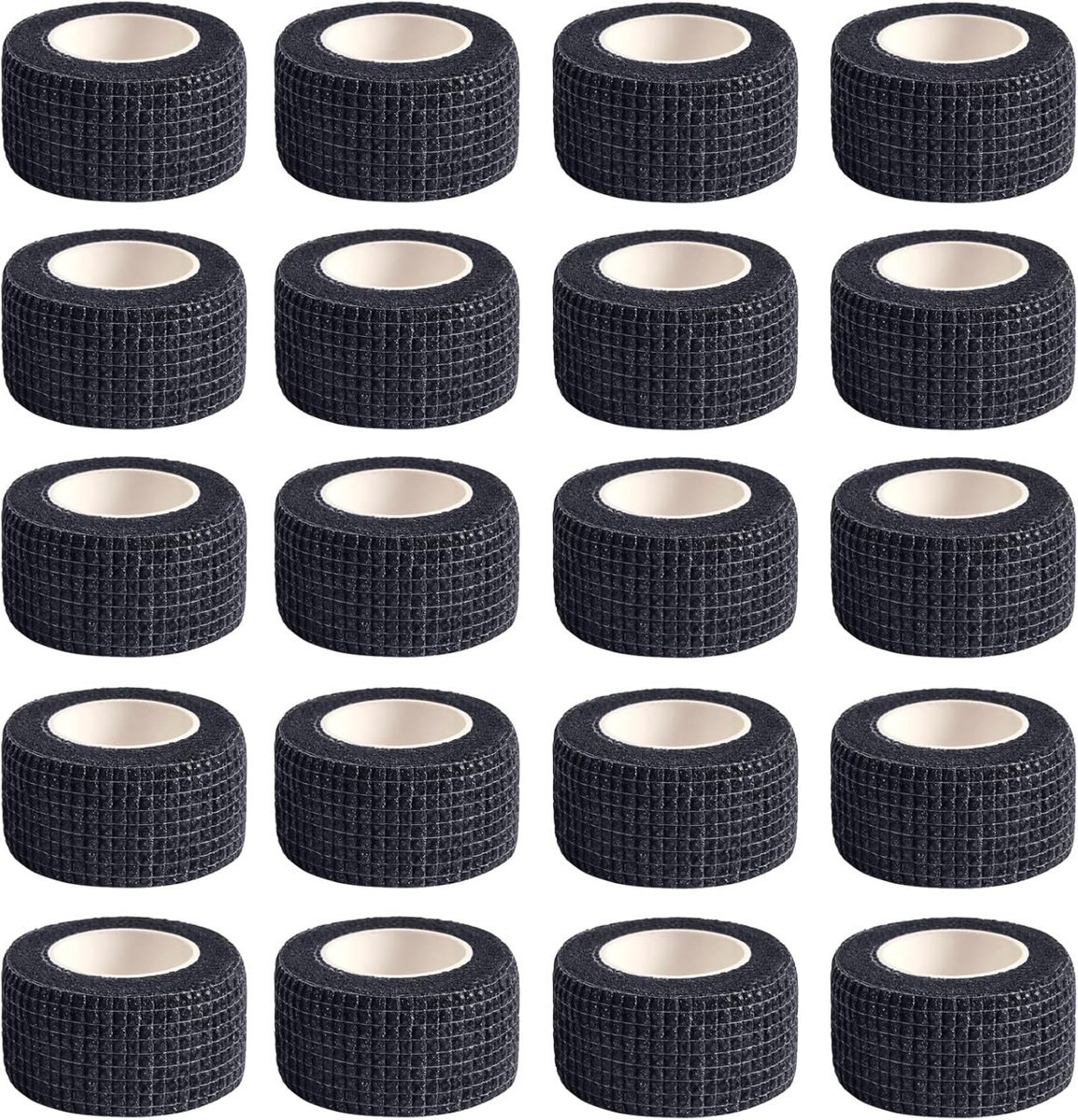 20 Rollen Zelfklevende Elastische Verband, 2.5 cm x 4.5 m, Voor Gewrichtsfixatie, Sportbescherming en Diergeneeskunde