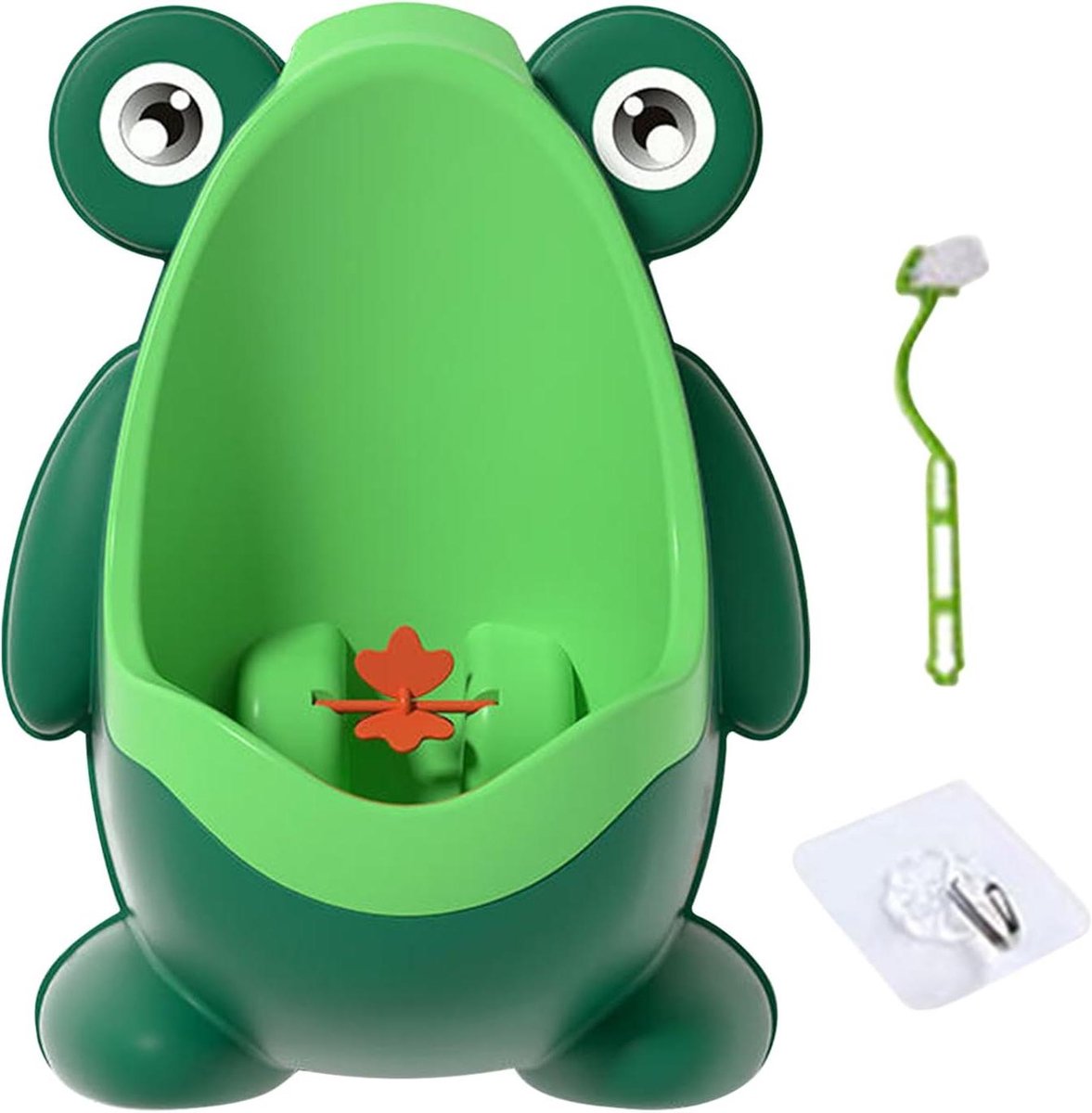 Kinder Urinoir Kikker - Potty Training Potje - Zindelijkheidstraining Jongens - Verwijderbaar Ontwerp - 22.5 x 16 x 29 cm