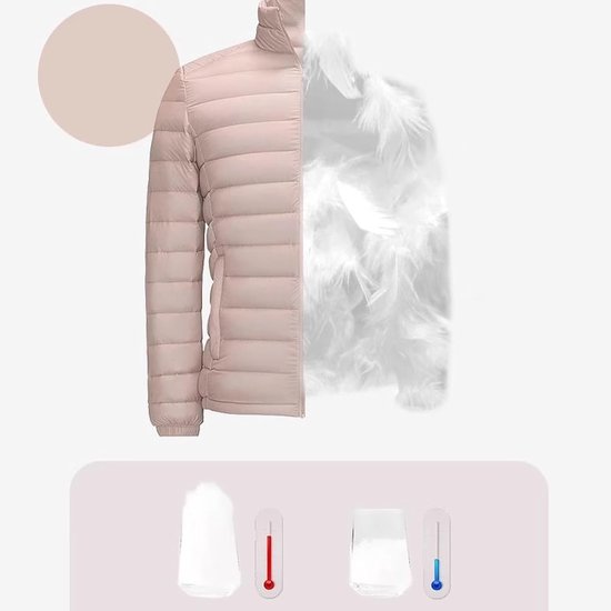 Zelfcomprimerende Opbergzak - Vacuüm Opberger Kleding - Ruimte Besparen - Dubbellaagse Compressie - 70% Volume Reductie - Roze — afbeelding 2