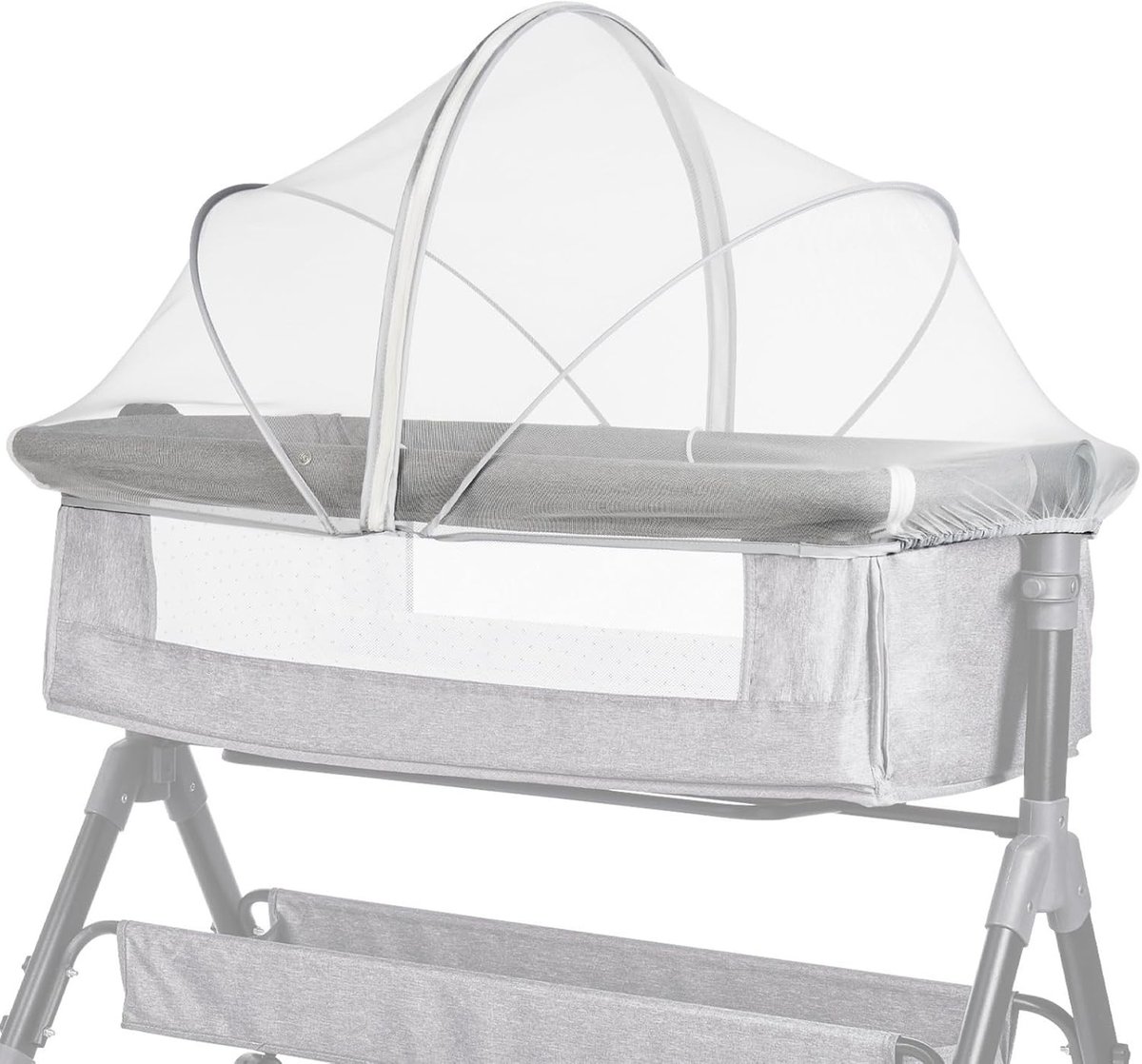 Klamboe 1 persoons - Wit - 100 x 55 x 55 cm - Fijnmazig Polyester Reisbed Klamboe - Voor Baby's en Kinderen