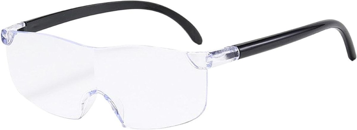 Vergrootglas Bril - Leesbril Hobby - Gedetailleerd Werk - 16x Lens Resolutie - 14.2 x 4.6 cm - Transparant