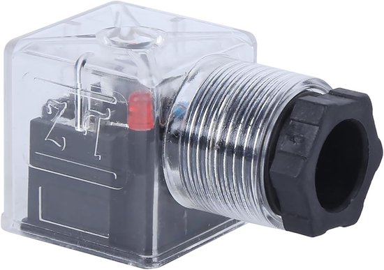 Magnetische Spoelstekker met Transparante Voltage Indicator IP65, Sterke Aanpassing voor Hydraulische Kleppen DC24V, Betrouwbaar en Duurzaam — afbeelding 3