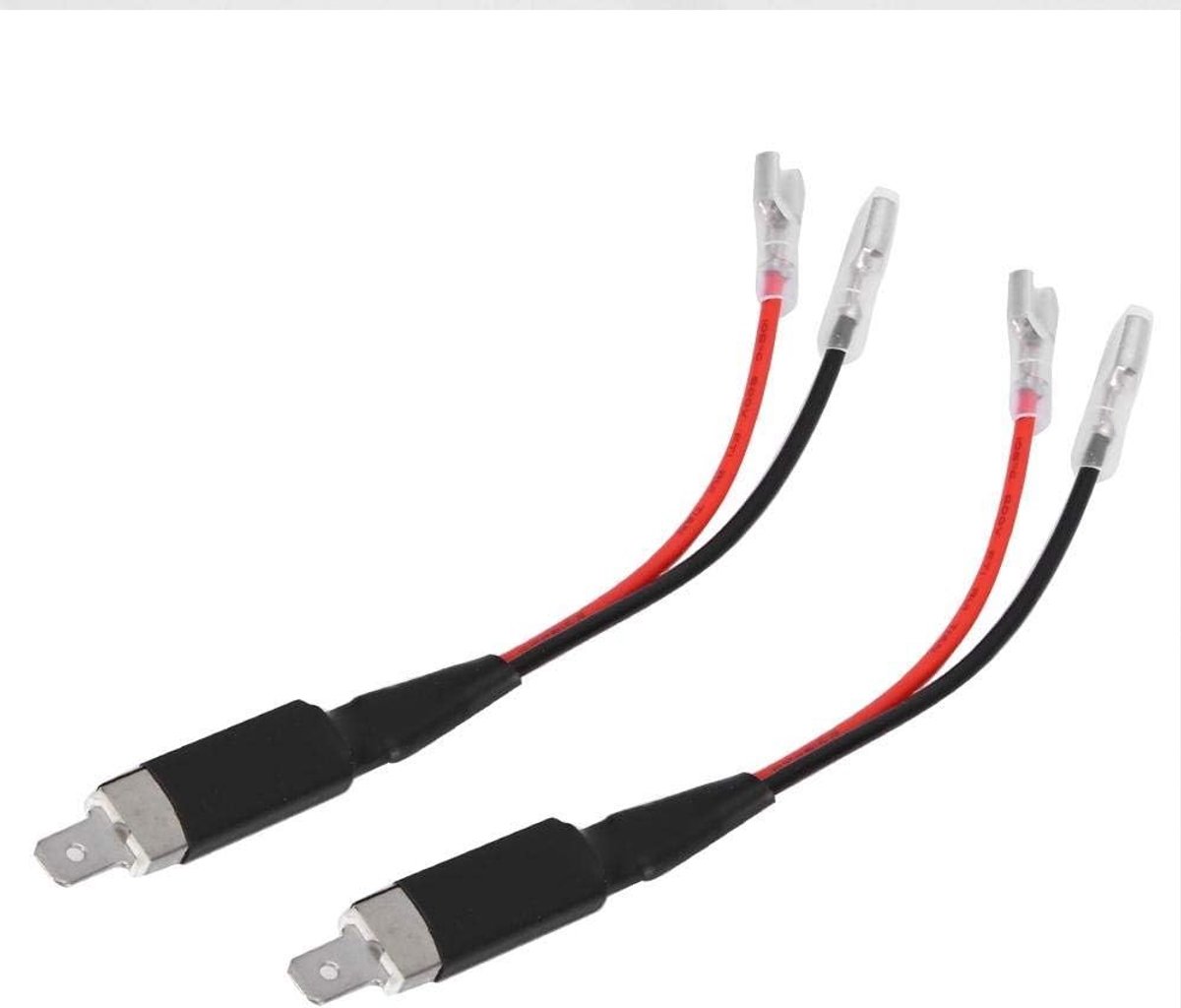 H1 LED Conversiekabel - Adapterkabel Koplamp - Koplamp Upgraden - Warmtebestendig ABS - 2 stuks - Zwart