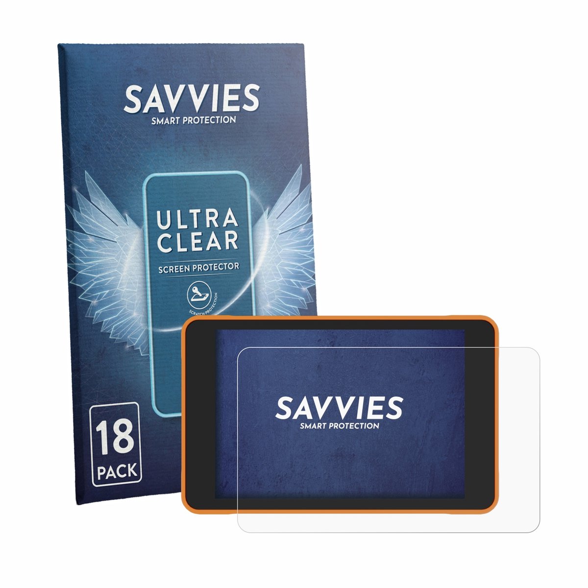 Savvies - Screenprotector voor ProGlove Lana - Folie Beschermfolie transparant 18 Stuks