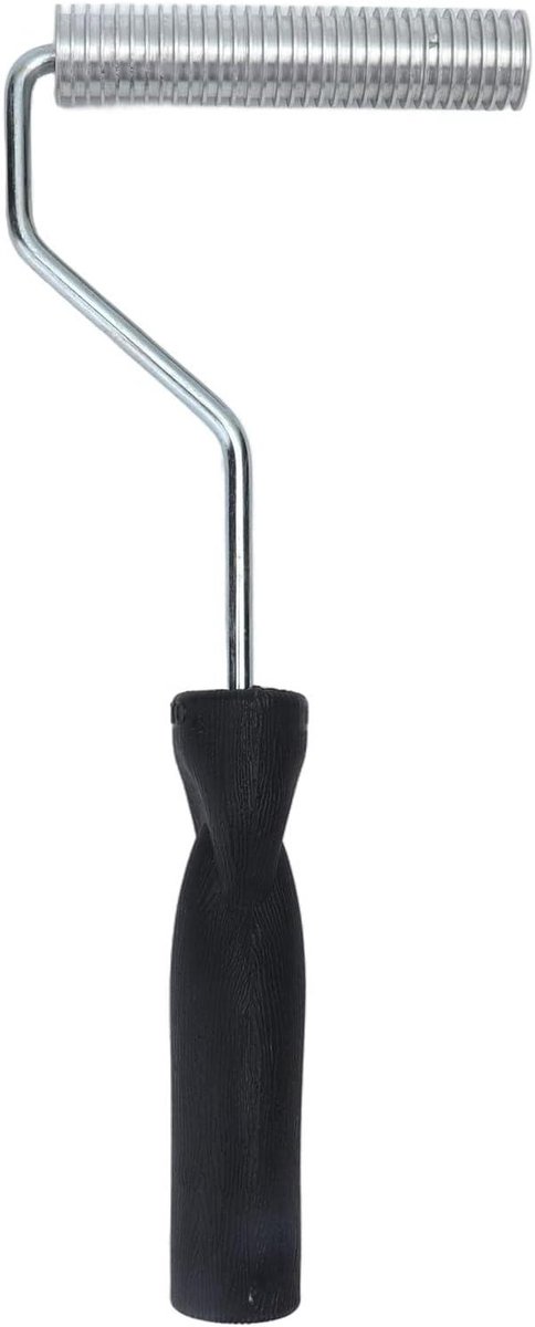 Glasvezel Bubble Roller - Lamineerroller Buster - Glasvezel Verwerken - Ergonomisch Handvat - 21x100mm - Aluminium