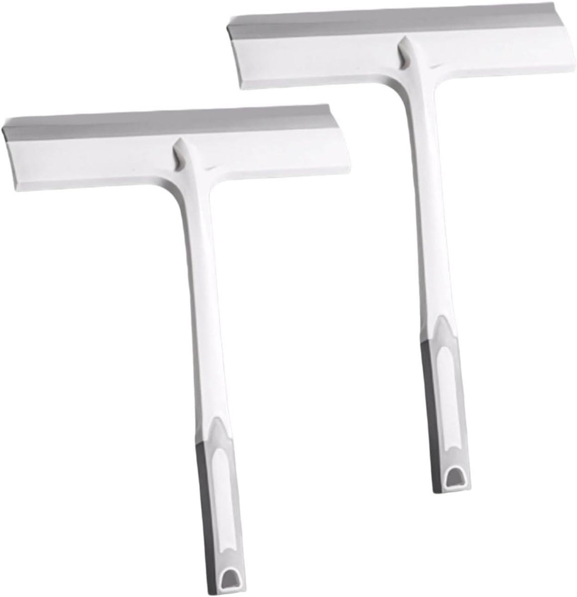 Veelzijdige Rakel - Raamwisser Douchetrekker - Snel Reinigen - Ergonomische Grip - 28 cm - Grijs