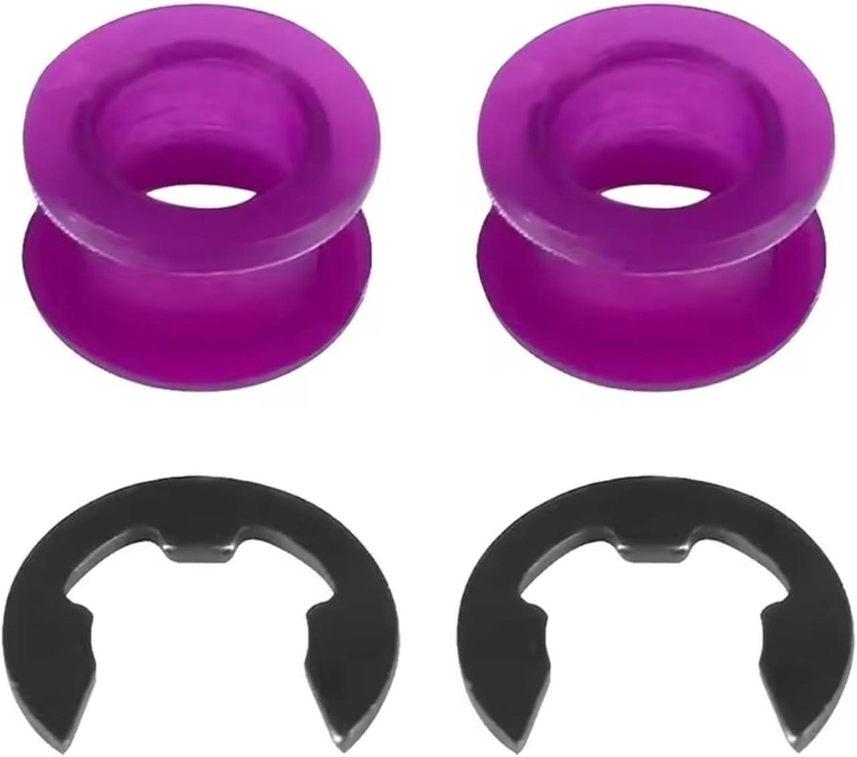 Reparatieset Schakelstang Bussen - Schakelkabels Reparatie Kit - Versnellingsbak Onderhoud - Hoge Elasticiteit Rubber - 2 Sets - Blauw Zwart