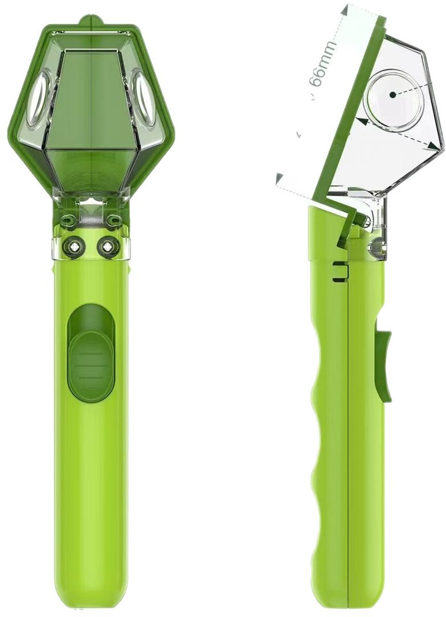 Levende insectenvanger met loep – spinnenverzamelaar | Contactloze levende vangst – ingebouwde draagbare loep – voor spinnen, vliegen, lieveheersbeestjes