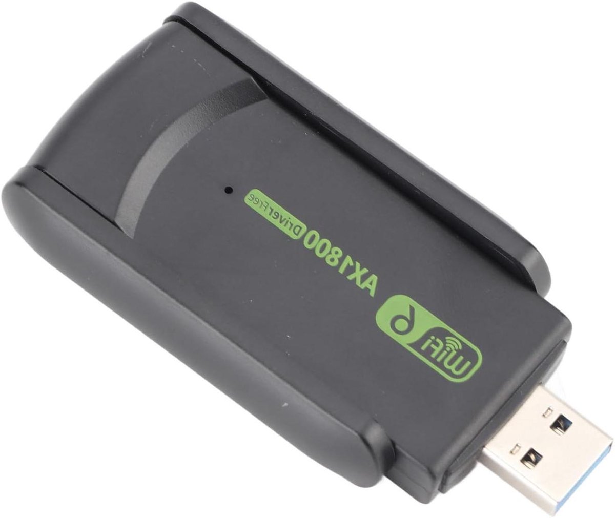 Wifi 6 Adapter - Netwerkkaart USB - Sneller Internet - Dual Band AX1800 - 1800 Mbps - Zwart