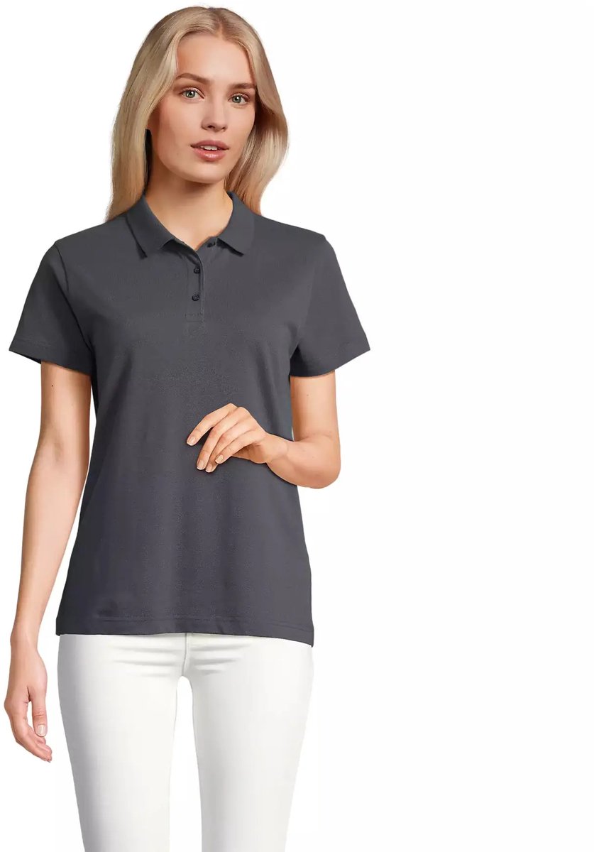 SOL'S Women´s Pulse Polo Shirt L04501 - Mouse Grey (Solid) - XS