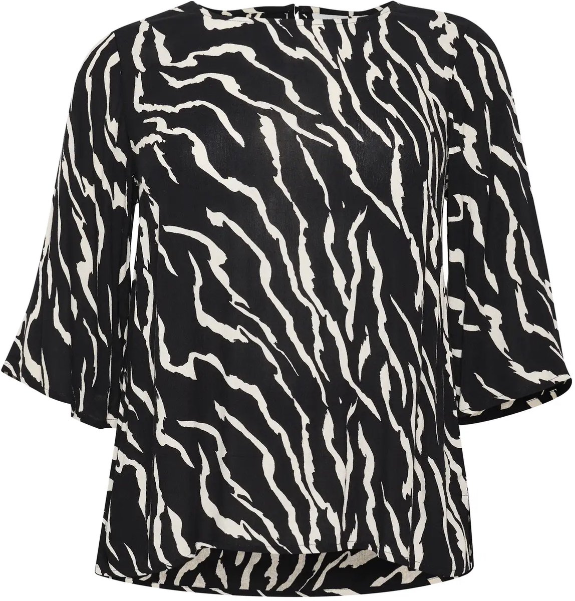 3/4 damesblouse KAFFE Curve Ami