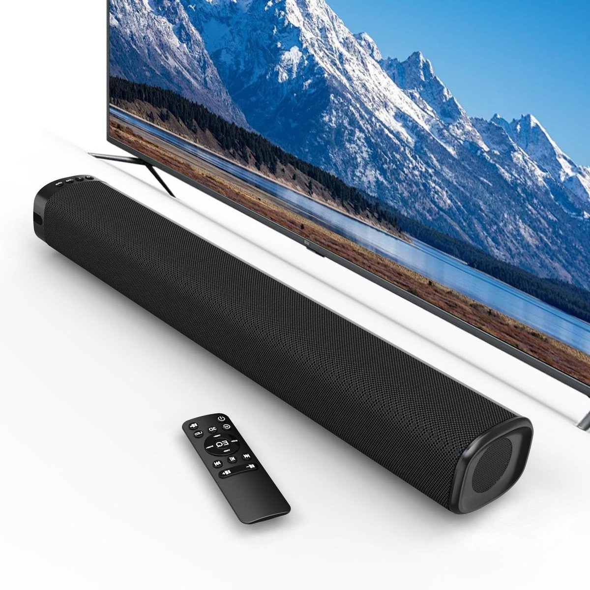 Soundbar 120W - Home Cinema Systeem - Films Kijken - 3D Surround Geluid - Niet Gespecificeerd - Zwart