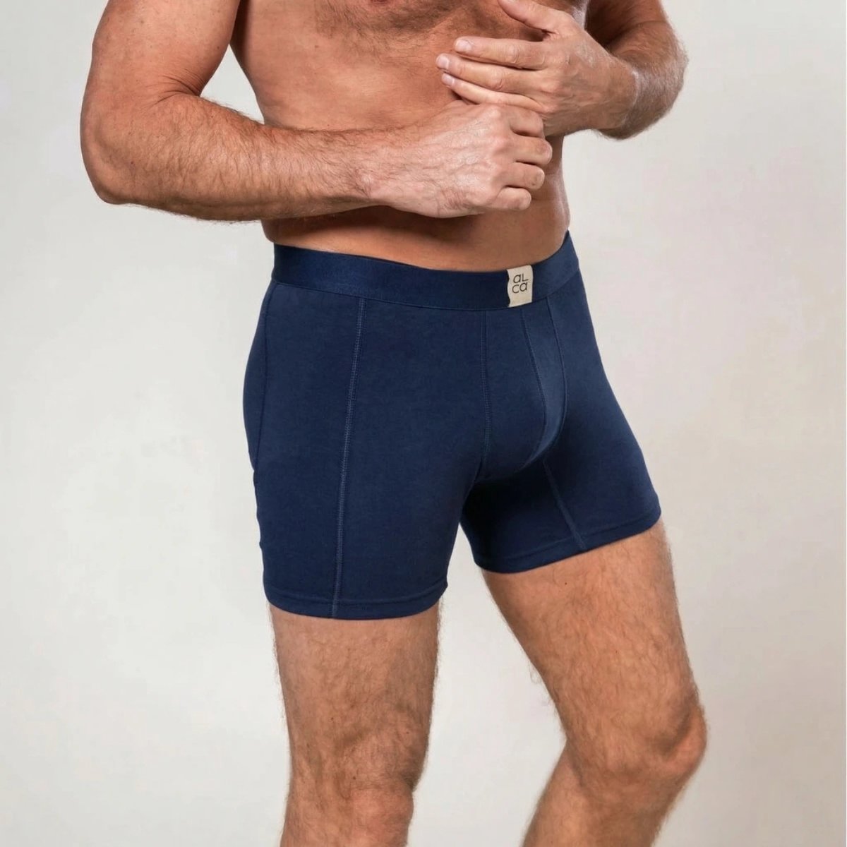 Alca Fashion - Extra Long - Heren Boxershorts - Navy - M
