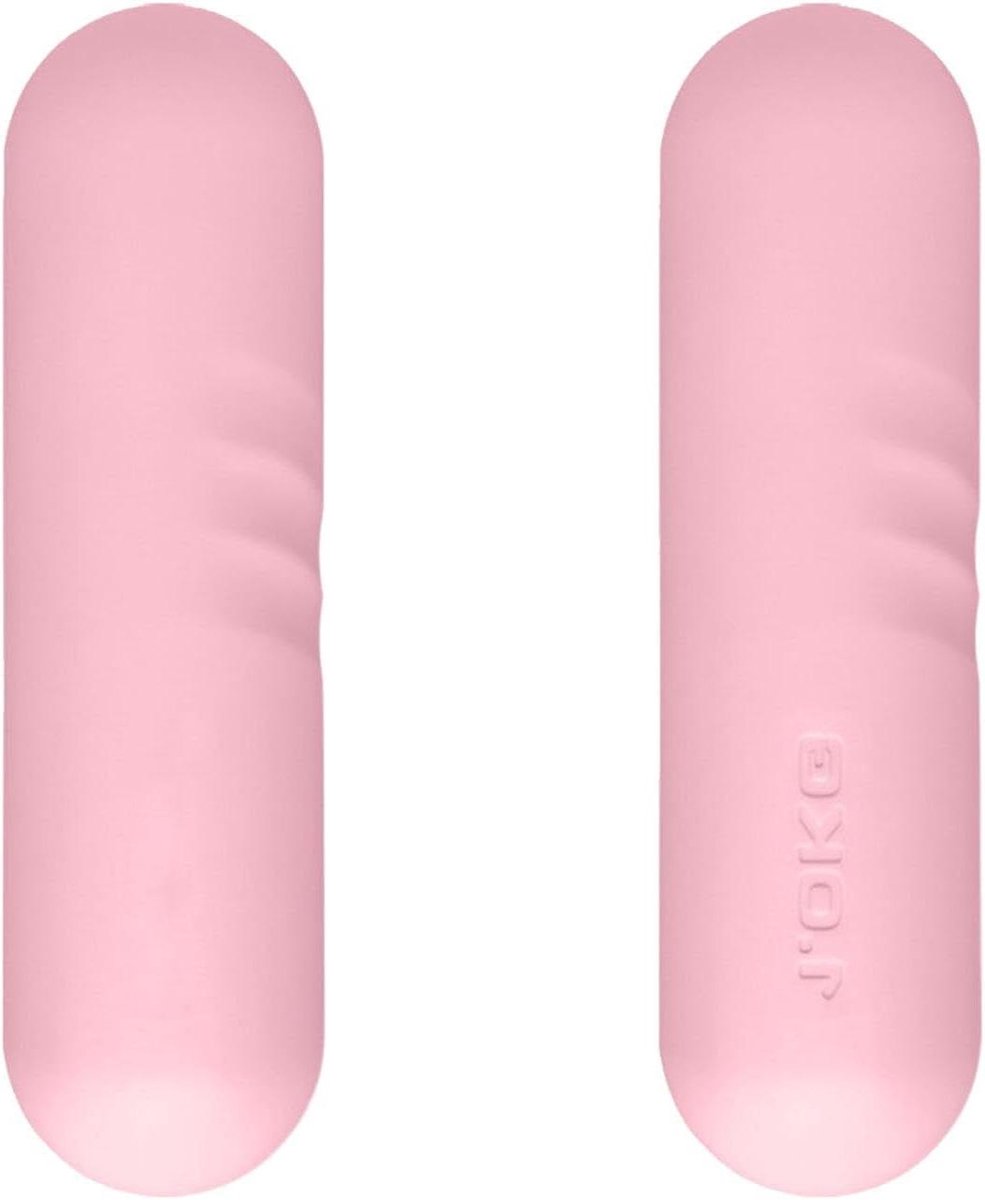 Handgewicht Set - Sporthalters Fitnesshalters - Thuis Trainen - Premium Siliconen Constructie - 20 kg per stuk - Roze