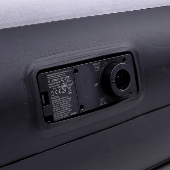 Tweepersoons Luchtbed Zelfopblaasbaar met Elektrische Pomp en Hoog Comfort van Merkloos — afbeelding 3