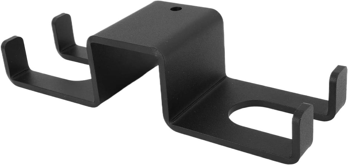 Halterhouder - Halterrek Verticale - Fitnessruimte organiseren - Ruimtebesparend ontwerp - 25 x 10 x 8 cm - Zwart