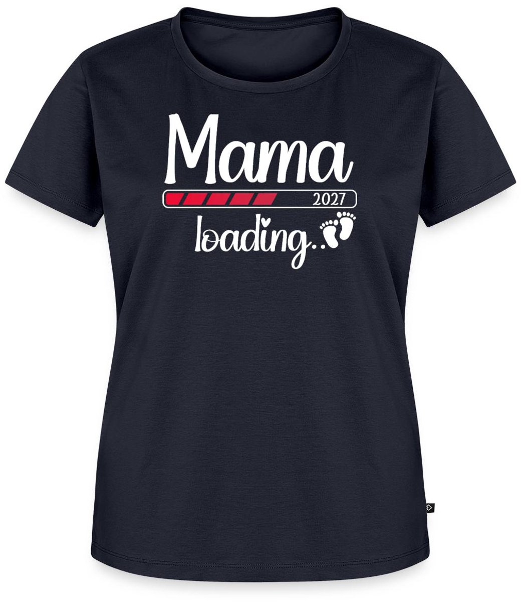 Mama Loading 2027 Premium T Shirt Dames