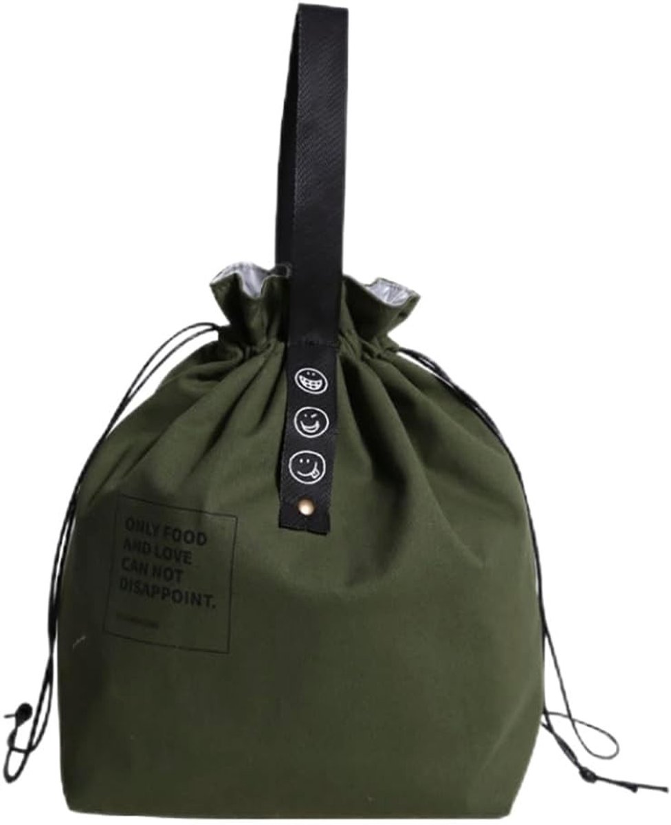 Geïsoleerde Lunchbox voor Werk en Picknick - Draagbare Koeltas, Herbruikbare Boodschappentas voor Volwassenen, Ideaal voor Kantoor en Strand