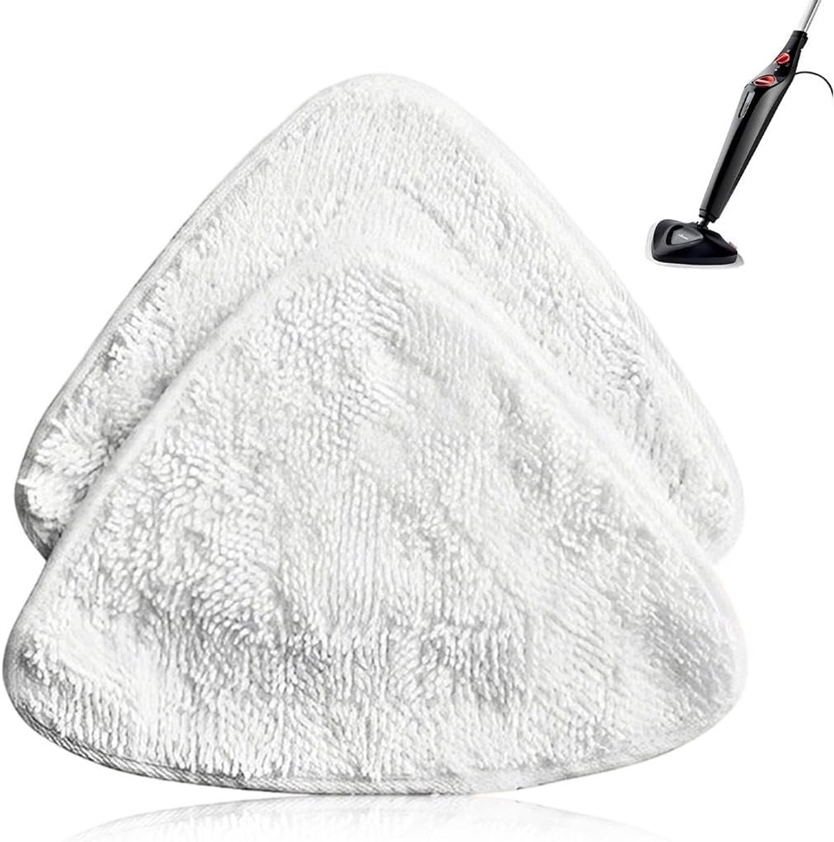 2 stuks stoomreiniger pads voor Vileda, microvezel vervangdoeken, wasbaar en herbruikbaar, ideaal voor grondige reiniging