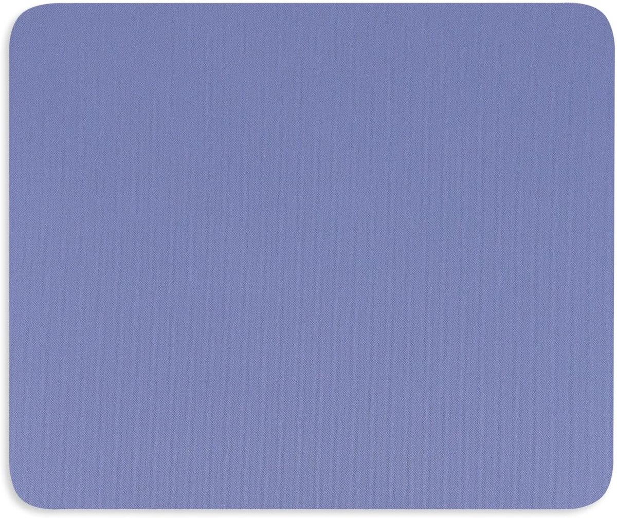 Kleine paarse en blauwe muismat 240 x 200mm voor gaming en kantoorgebruik, ergonomisch en antislip