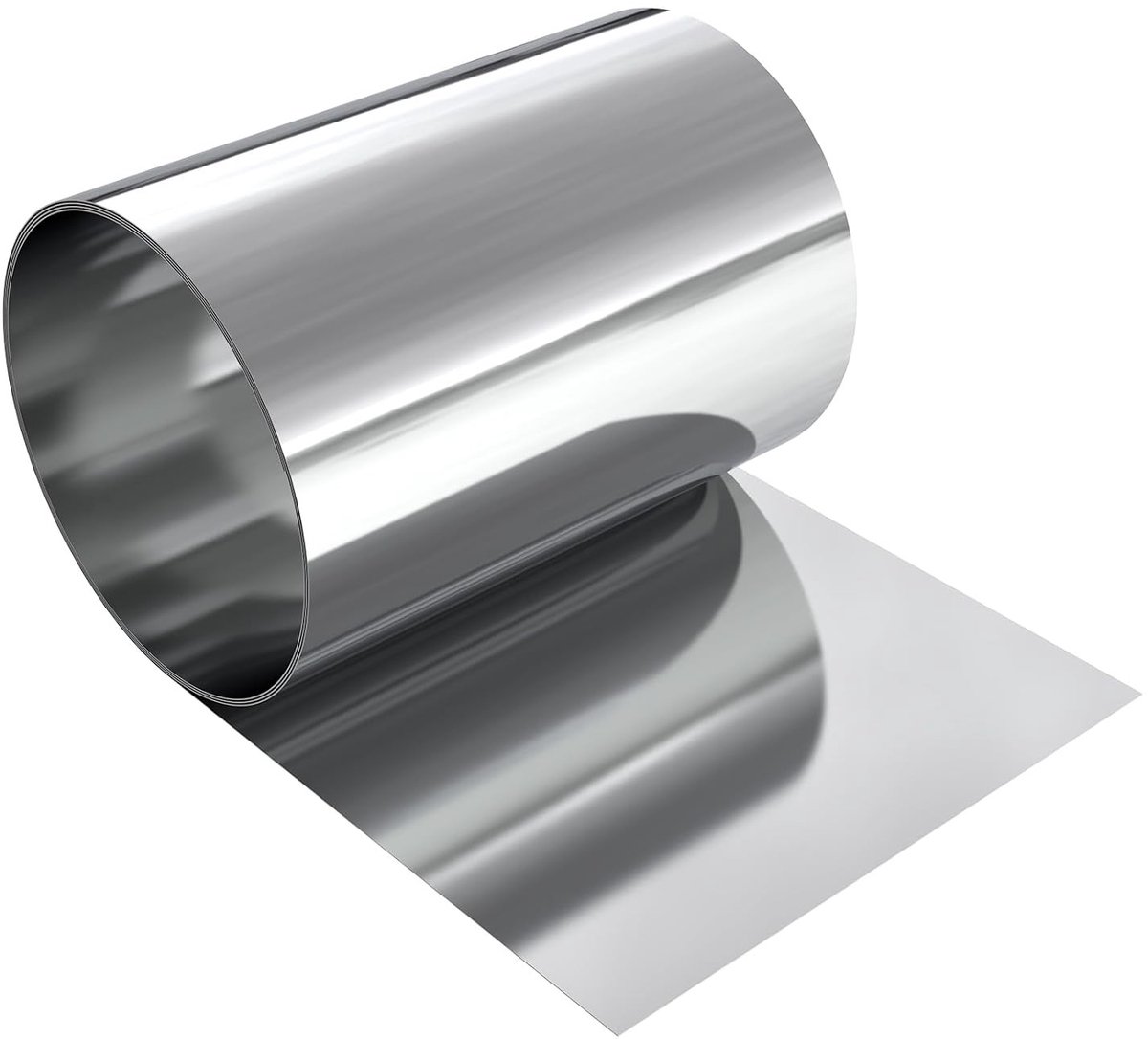 304 RVS Plaat Film 0.3 x 100 x 1000 mm - Roestvrijstalen Plaat voor Industriële Reparatie en Oppervlaktebescherming, Geschikt voor Plotbuizen en Machineonderdelen