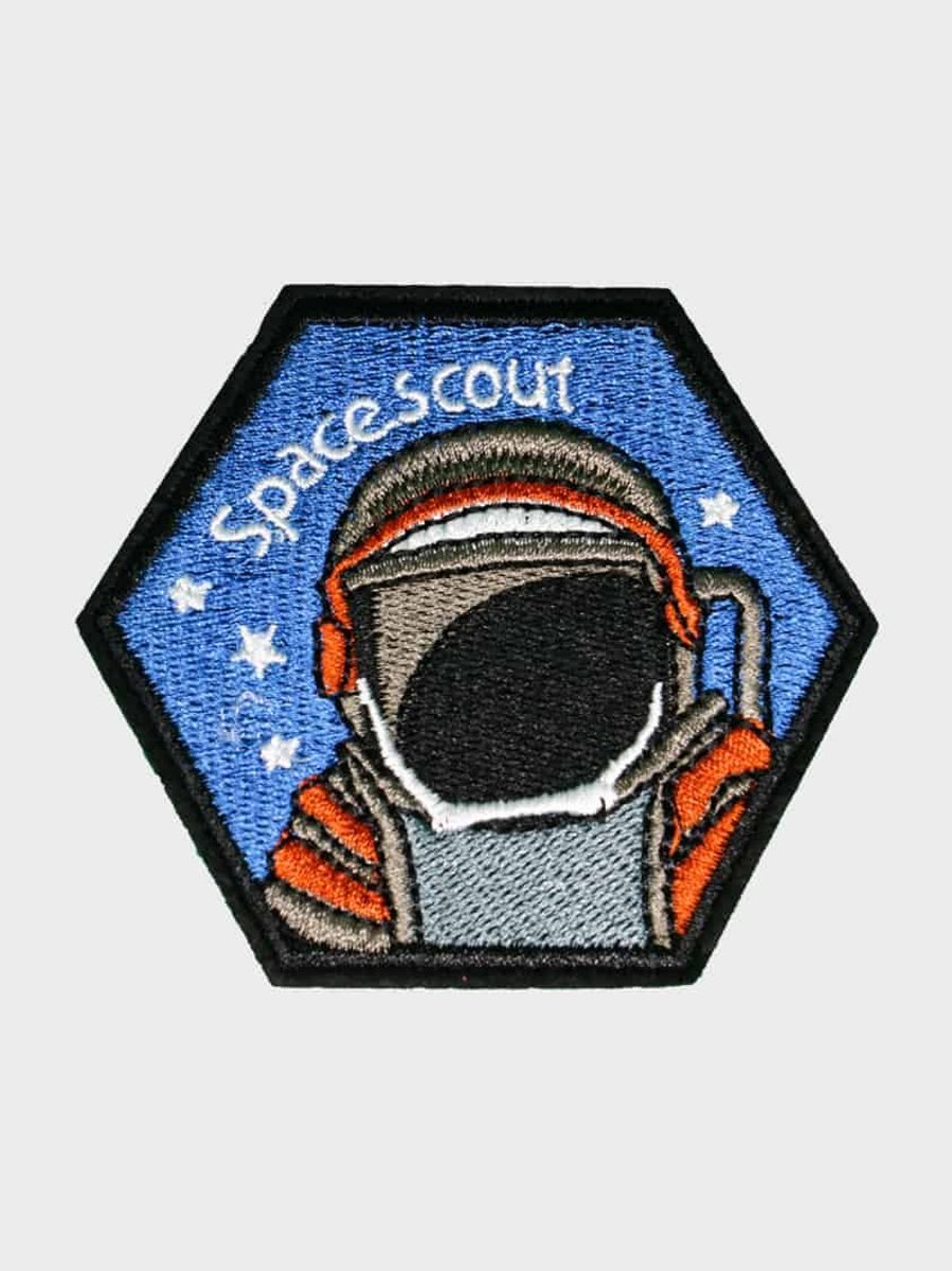 Patchy® – Spacescout Strijk Embleem Patch 7.2 x 8.2 cm