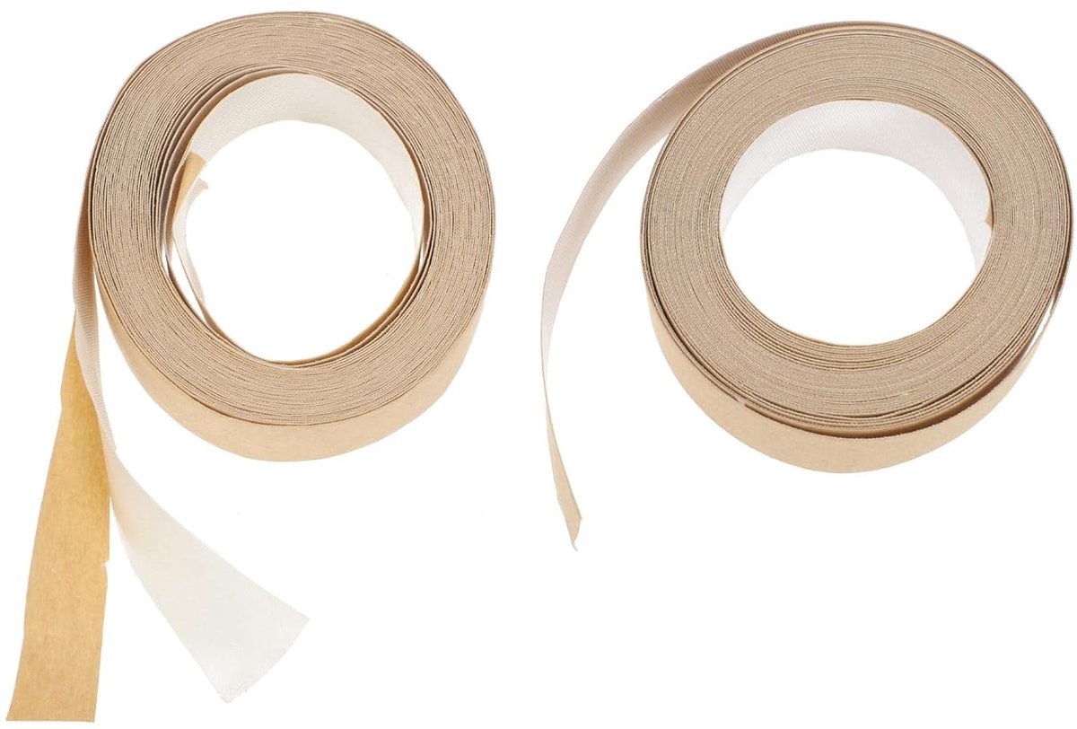 2 Rollen Zelfklevende Tape voor Lampenkappen, Randstrips voor Lichtkappen, Creatieve Stoffen Accessoires voor Huisdecoratie en Ambachten
