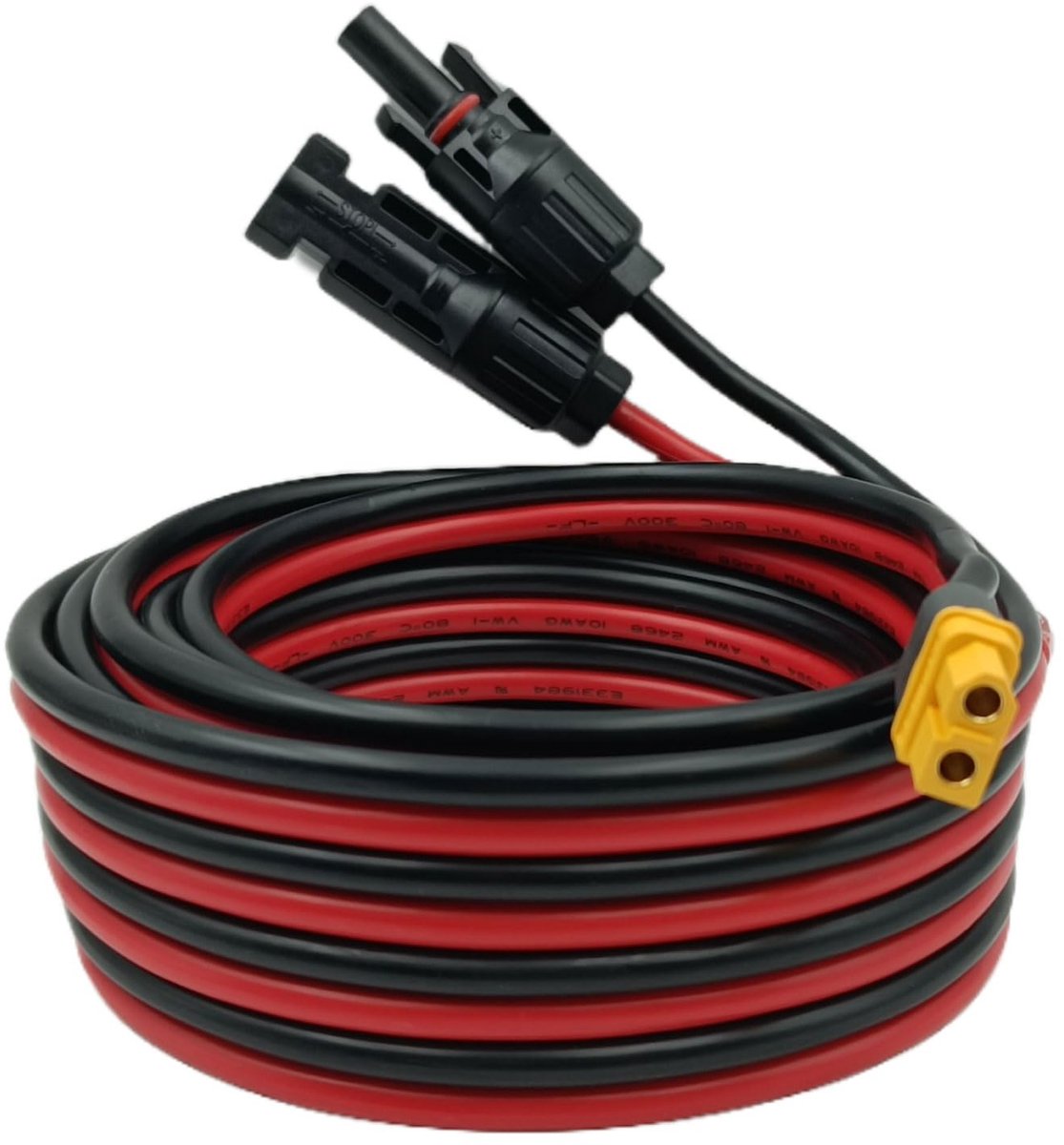 Zonnepaneel naar XT60 Adapter Kabel (10 AWG) - 5 Meter Solar Laadkabel voor Powerstation