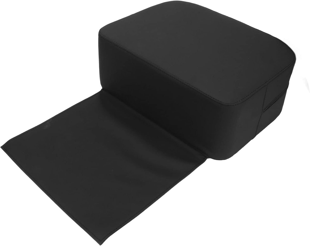 Verhoogd Kussen voor Kinderen bij Kappers, PU Leer Kussen voor Knipstoelen, Salon Accessoires, 14.37 X 10.83 X 5.71 Inch, Comfortabel en Duurzaam