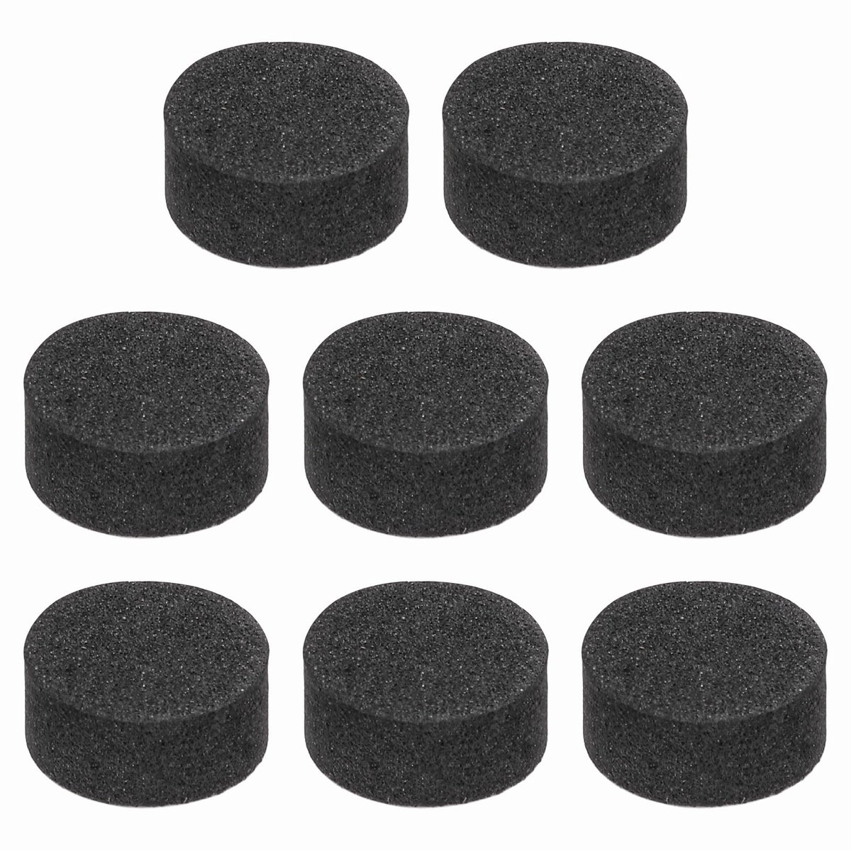 Luidsprekerisolatievoetjes 10 mm x 5 mm - Zwart - Vermindert trillingen - Voor betere geluidskwaliteit - ShopVlot