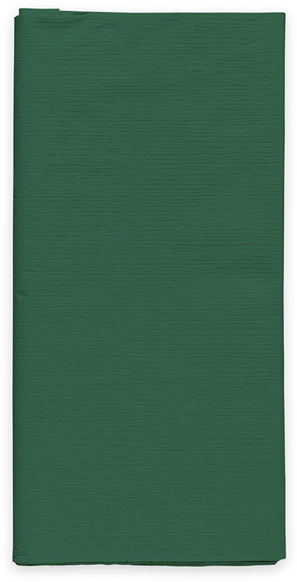Papieren Tafelkleed 120x180cm - Donkergroen - Feestartikelen