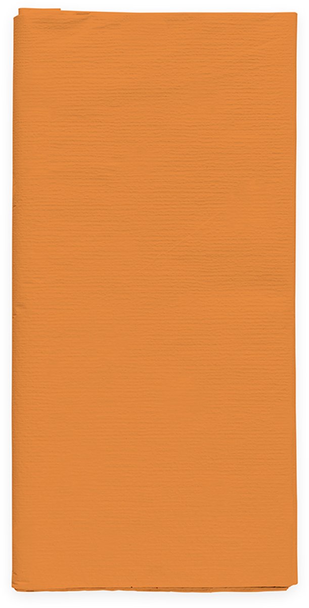Papieren Tafelkleed 120x180cm - Oranje - Feestartikelen