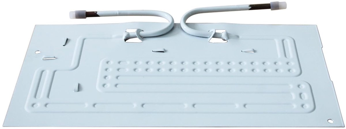 Evaporatieplaat voor Koelinstallaties - Koelplaat voor Koelkamers en Koelers (400mm x 210mm) - Efficiënte Warmteoverdracht en Duurzaam Ontwerp