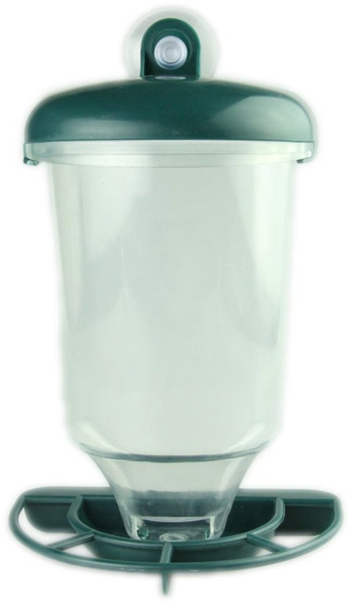 Window Feeder Wild Bird Feeder Wild Bird Feeder Voedseldispenser voor Mezen Mussen Wilde Vogels Transparant met Zuignap Heavy Duty-22*14.5cm