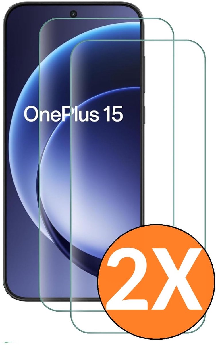 Screenprotector geschikt voor Oneplus 15 / OPPO Find X9 Pro - gehard Glas Tempered Glass - 2 Stuks