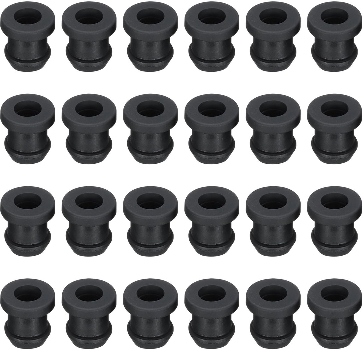 AJNZAU 24 stuks rubberen opzetstukken voor pannenhouders, compatibel met 5 mm stangen voor Dometic, Smev en Thetford - ShopVlot