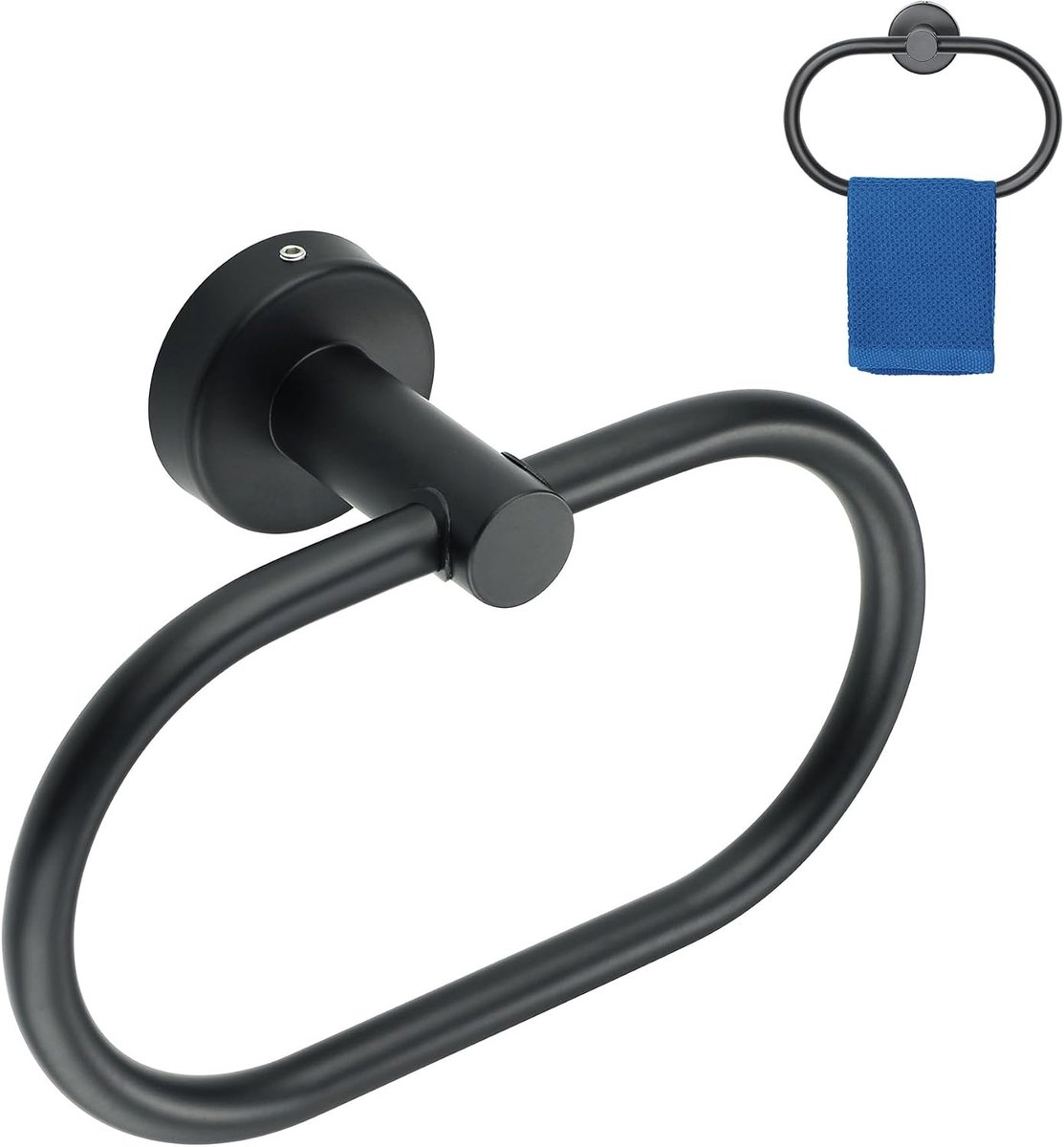 Mooche SUS 304 Stainless Steel 8 Inch Towel Rings Towel Holder Bath Towel Holder Bath Towel Bar Towel Bar Towel Bar - ShopVlot