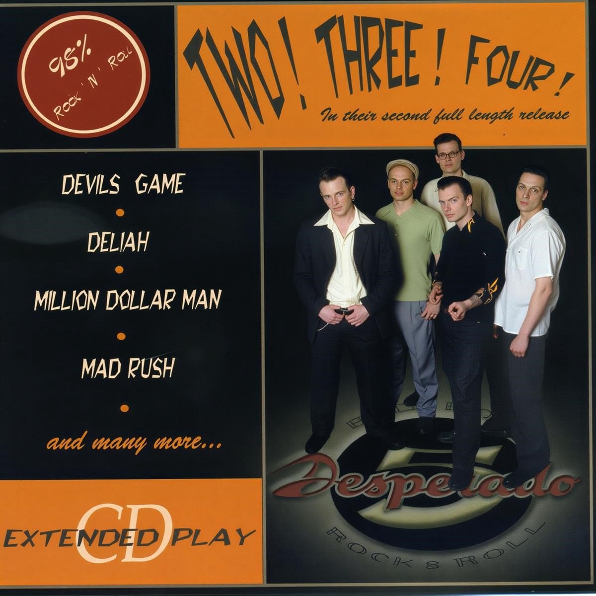 Desperado 5 - Two! Three! Four! (CD)