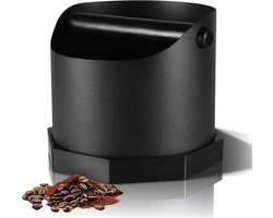 Knock Box Café 1,6 l, koffiedikbak met afneembare klopper, antislipvoet, koffiedikbak, koffiedikbak