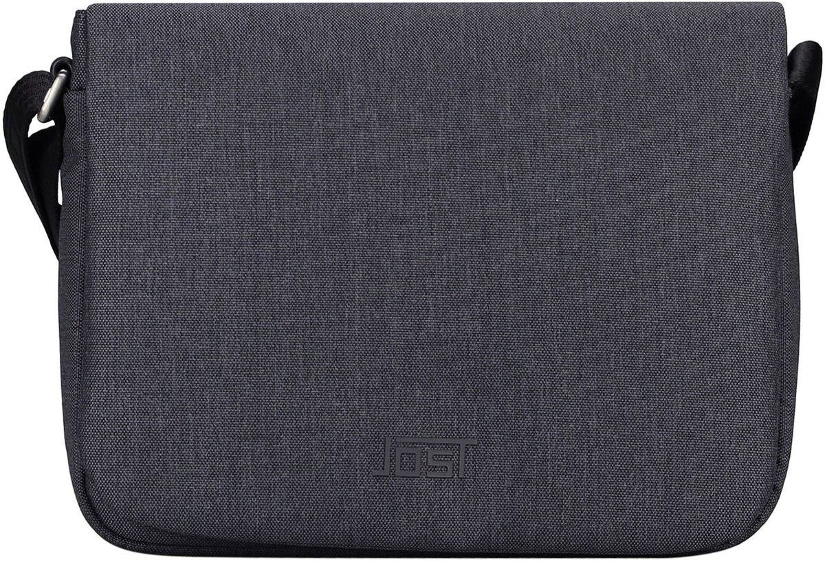 JOST schoudertas Bergen Shoulder Bag Dark Grey donkergrijs