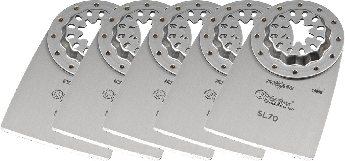 Qblades Starlock Segmentmes bol 50x34mm-0.8mm SL70-5ST