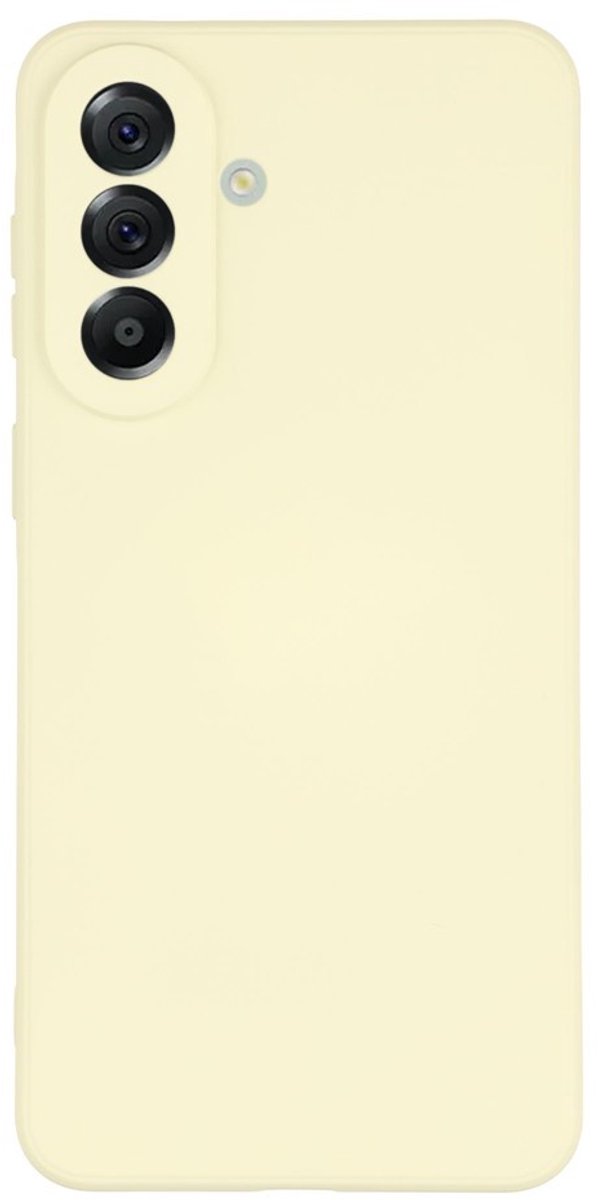 Coverup Hoesje - Geschikt voor Samsung Galaxy S26 FE Hoesje - Coverup Colour TPU Back Cover - Ecru