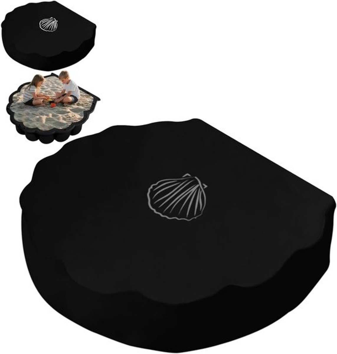 Waterdichte en stofdichte zandbakhoes 100 x 15 cm voor zandbak en zwembad - Bescherming tegen vuil en weersinvloeden