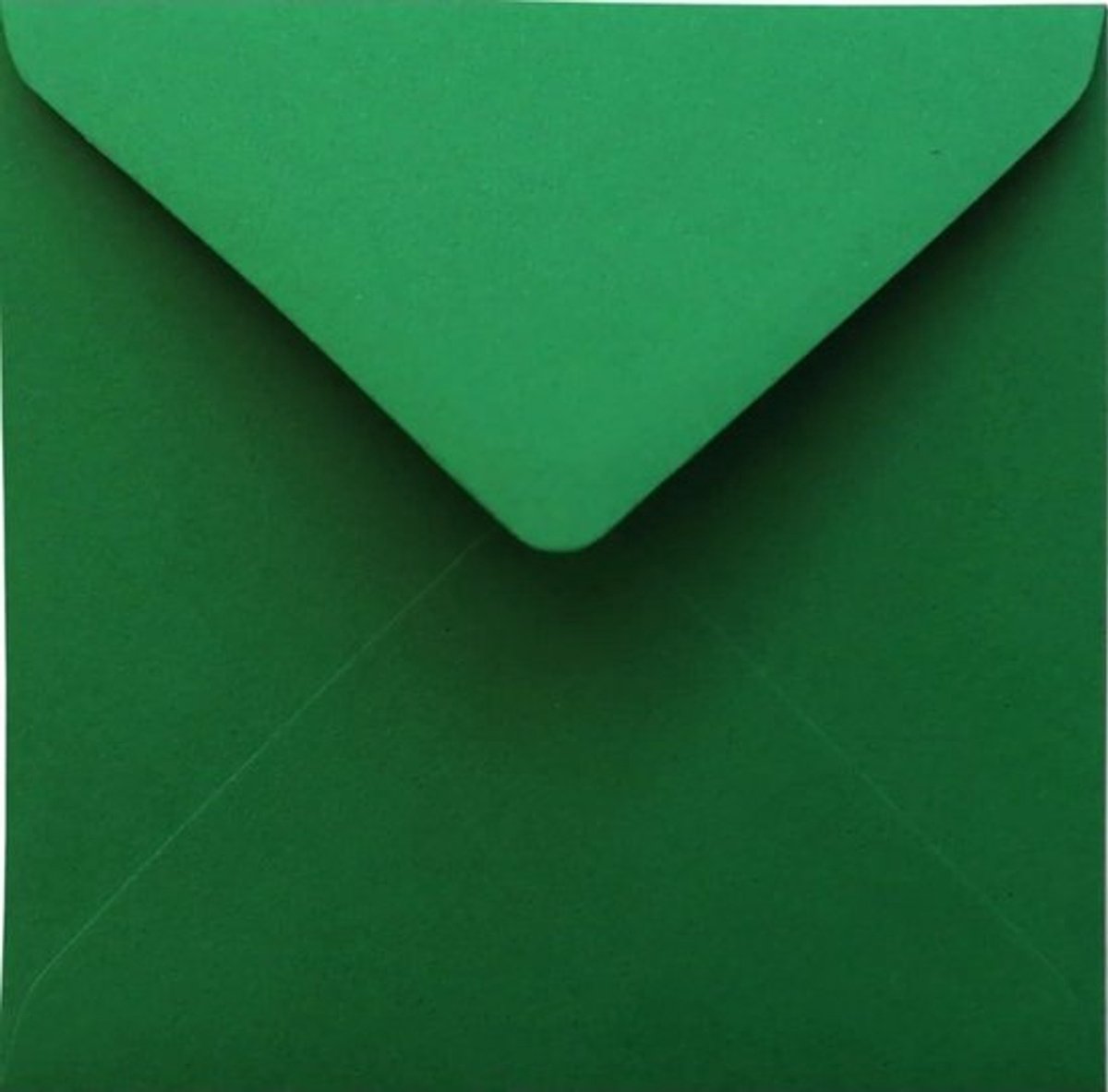 25 Donkergroene Vierkante Enveloppen 11x11 cm - Zwaar Papier voor Kaarten en Uitnodigingen