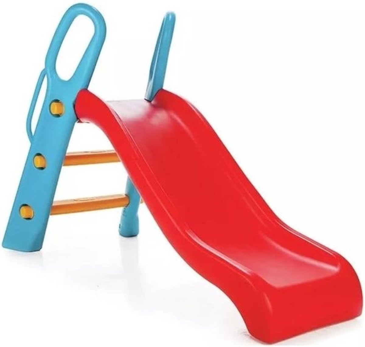 Kinder Glijbaan - Speelgoed Glijden - Binnen en Buiten - Stabiele Kunststof Structuur - 140 x 62.5 x 93 cm