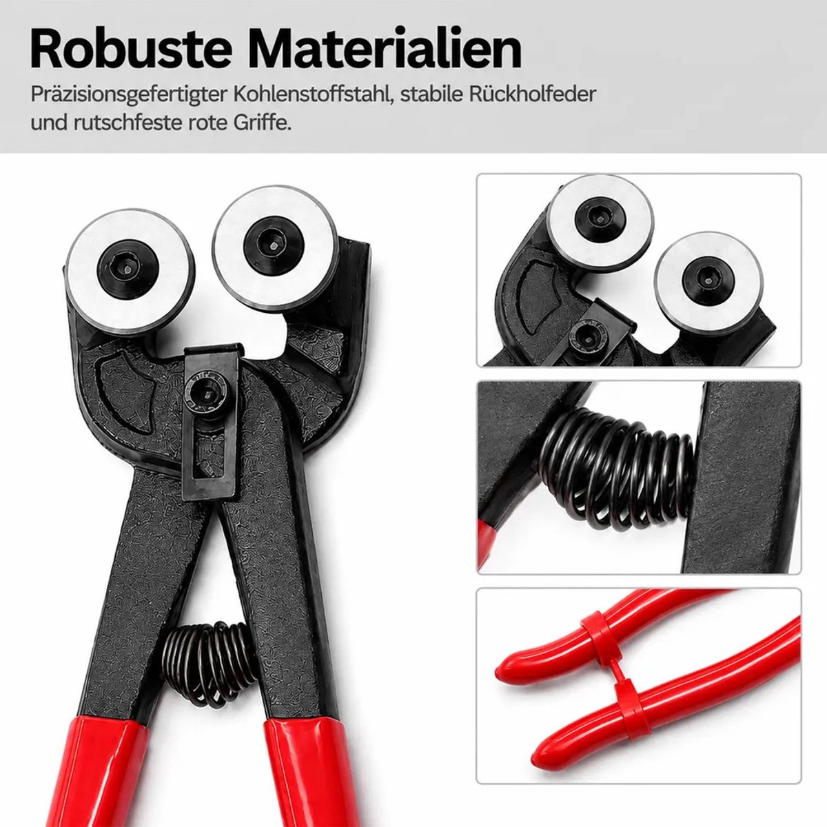 Professionele tegelsnijder, 8 inch, robuuste en duurzame tegelsnijder Geschikt voor veermechanisme en ergonomische handgreep.