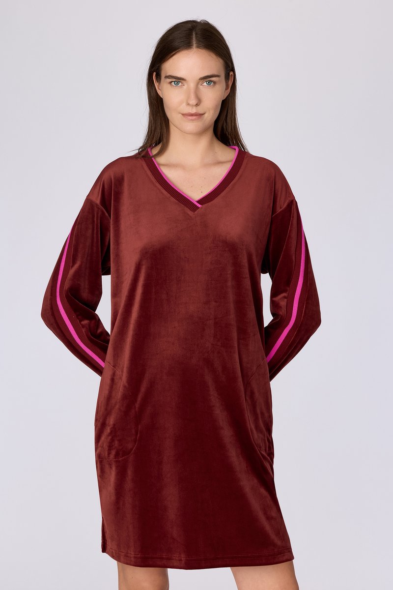 Woody Jurk bordeaux - maat M