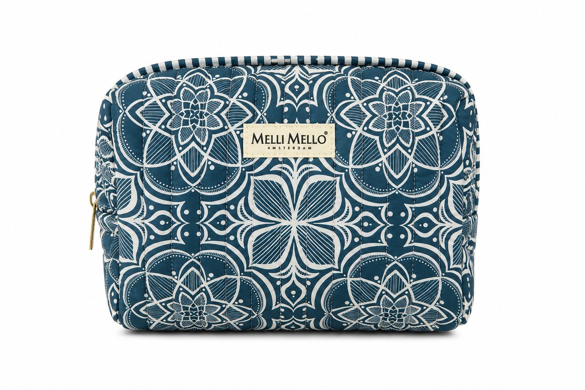Melli Mello Toilettas Floral Mandala - Polyester / 26 x 10 x 18 cm