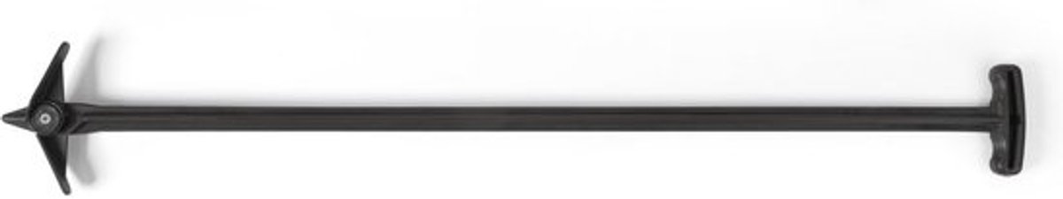 Compostmixer - Compost aerator - Compost beluchten - Roestvrij en corrosievrij - 91 cm lengte - bruin