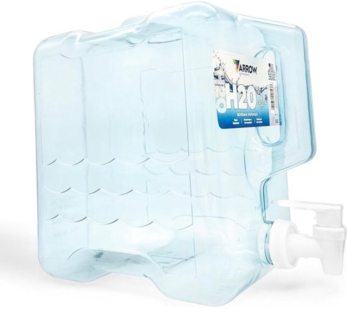 2 Gallon Slimline Drankdispenser met Tuit voor Dranken